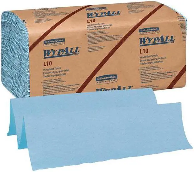 Alt view image 3 of 7 - KIMBERLY-CLARK PROFESSIONAL 05120 WypAll L10 Disposable Towels, Windshield