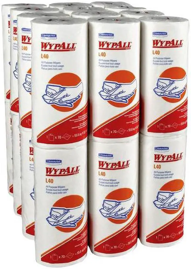 Alt view image 3 of 7 - KIMBERLY-CLARK PROFESSIONAL 05027 WypAll Power Clean L40 Extra Absorbent Towels