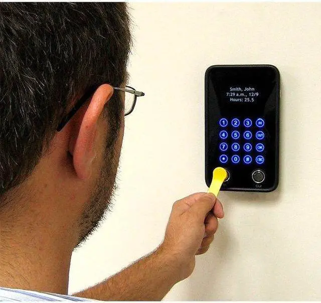 Alt view image 2 of 5 - TIMEPILOT 4520 Time Clock System, Electronic, 100/240VAC