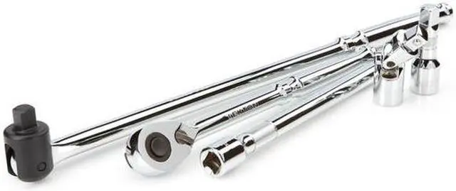 Alt view image 4 of 7 - TEKTON SKT25302 1/2 Inch Drive 6-Point Socket and Ratchet Set, 83-Piece (3/8 -