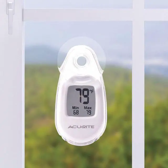 Alt view image 2 of 2 - ACURITE 00315A2 Digital Thermometer, -58 Degrees to 158 Degrees F for Wall or