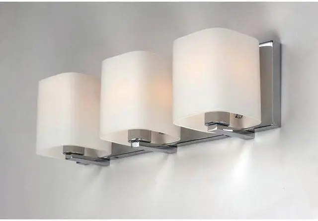 Alt view image 3 of 3 - MAXIM 11253SWPC Wrap 3-Light 19.25" Wide Polished Chrome Vanity Light