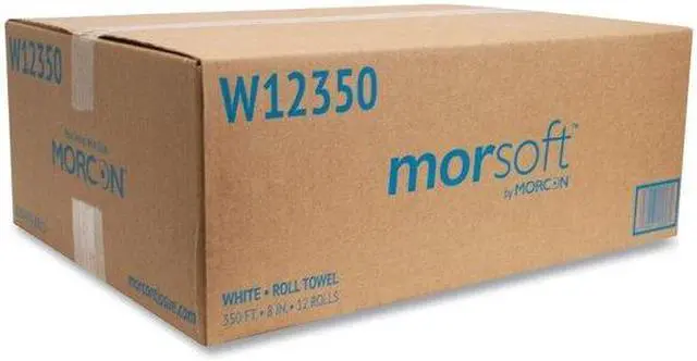 Alt view image 4 of 8 - White Hardwound Towelmor Soft 350Ft 12/Cs