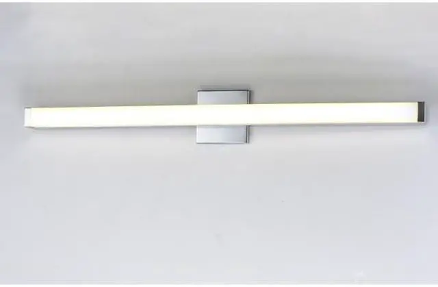 Alt view image 2 of 3 - MAXIM 52006PC Spec Vanity 1-Light 36" Wide Polished Chrome Vanity Light