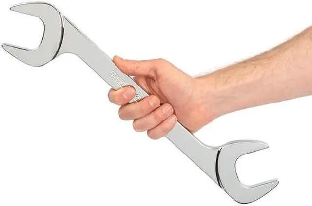 Alt view image 5 of 5 - TEKTON WAE83046 1-13/16 Inch Angle Head Open End Wrench