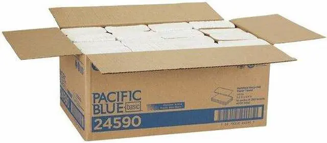 Alt view image 7 of 11 - GEORGIA-PACIFIC 24590 Envision White Paper Towels, Multifold,  16 Pack, 250