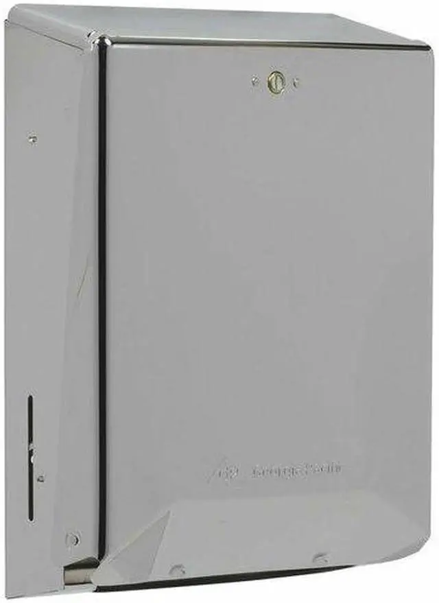 Alt view image 4 of 8 - GEORGIA-PACIFIC 56620 15"H x 11-1/4"W, Multifold Dispenser, Chrome