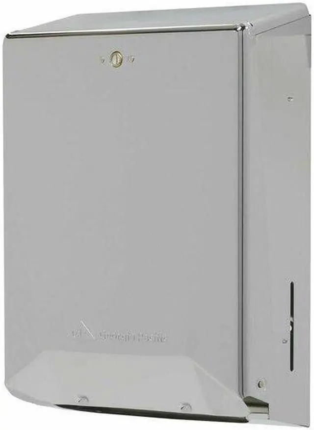 Alt view image 5 of 8 - GEORGIA-PACIFIC 56620 15"H x 11-1/4"W, Multifold Dispenser, Chrome