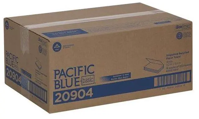 Alt view image 13 of 18 - GEORGIA-PACIFIC 20904 Envision White Paper Towels, Single Fold,  16 Pack, 250