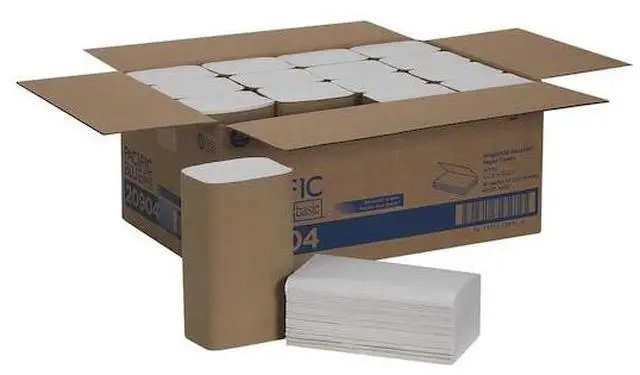 Alt view image 15 of 18 - GEORGIA-PACIFIC 20904 Envision White Paper Towels, Single Fold,  16 Pack, 250