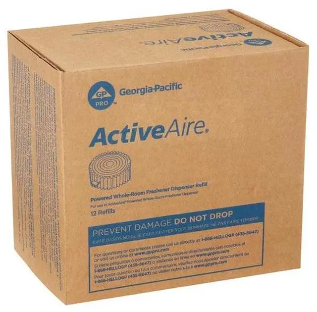 Alt view image 4 of 9 - Georgia Pacific 48285 Activeaire Powered Whole-Room Freshener, Citrus - Gel, 12 per Case
