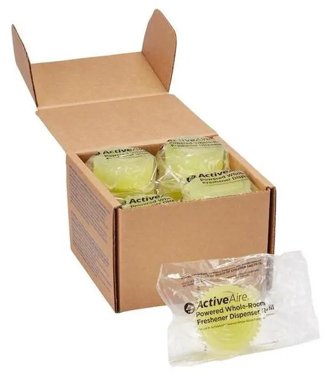 Alt view image 5 of 9 - Georgia Pacific 48285 Activeaire Powered Whole-Room Freshener, Citrus - Gel, 12 per Case