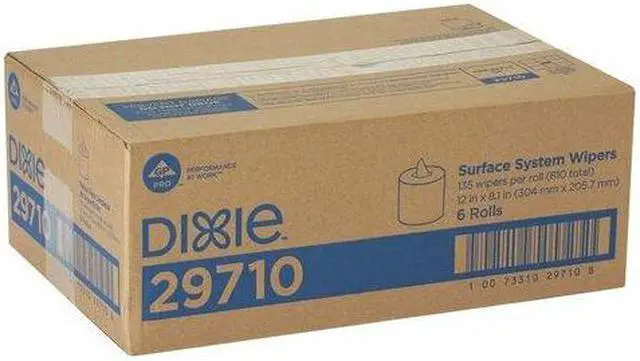 Alt view image 2 of 5 - GEORGIA-PACIFIC 29710 Dry Wipe Roll,Center Pull,Wt,29710,PK6