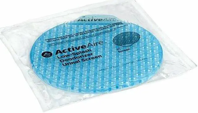 Alt view image 6 of 7 - GEORGIA-PACIFIC 48260 Urinal Screen,2.8" W,Coastal Breeze,PK12