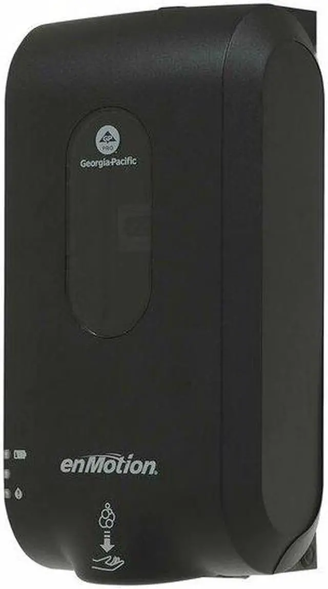 Alt view image 3 of 7 - GEORGIA-PACIFIC 52057 Soap/Sanitizer Dispenser,Foam,Black