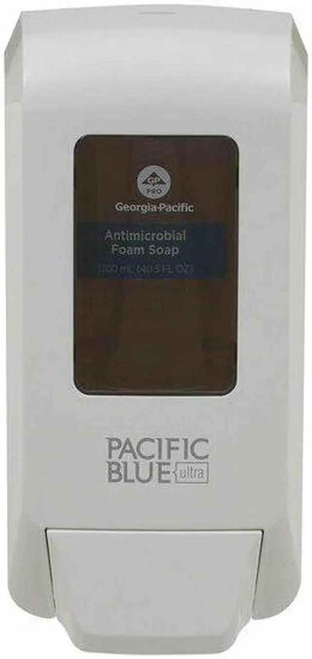 Alt view image 2 of 7 - GEORGIA-PACIFIC 53058 Soap/Sanitizer Dispenser,White,Plastic