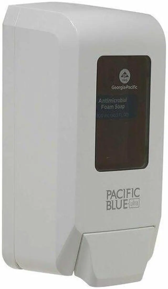 Alt view image 4 of 7 - GEORGIA-PACIFIC 53058 Soap/Sanitizer Dispenser,White,Plastic