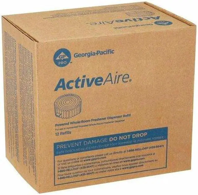 Alt view image 3 of 8 - GEORGIA-PACIFIC 48280 Air Freshener Refill,1.2 oz.,Blue,PK12