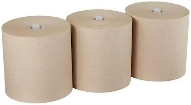 Alt view image 8 of 10 - Georgia-Pacific Pacific Blue Brown Ultra Towels - 7.87" x 1150 ft - Brown - Paper - Flexible, Chlorine-free, Biodegradable - 3 - 3 / Carton