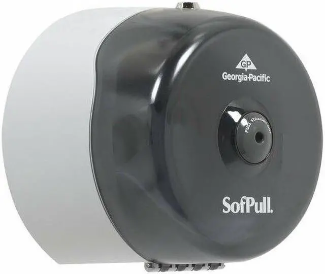 Alt view image 5 of 7 - GEORGIA-PACIFIC 56513 Mini Centerpull Tissue Dispenser,Smoke