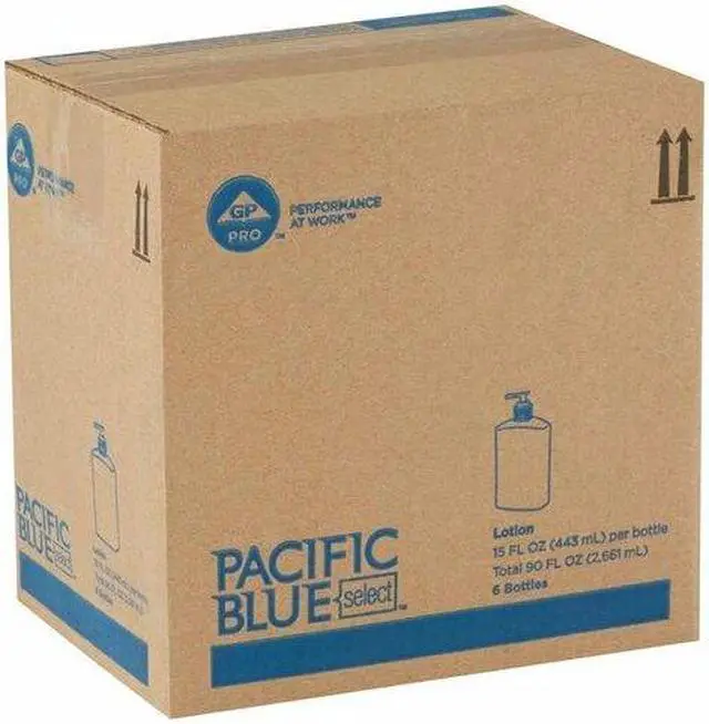 Alt view image 2 of 8 - GEORGIA-PACIFIC 43461 Hand/Body Lotion,Pump Bottle,443mL,PK6