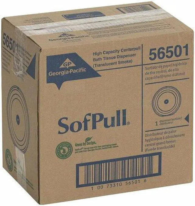 Alt view image 2 of 7 - GEORGIA-PACIFIC 56501 Sofpull Toilet Paper Dispenser,Centerpull,(1) Roll