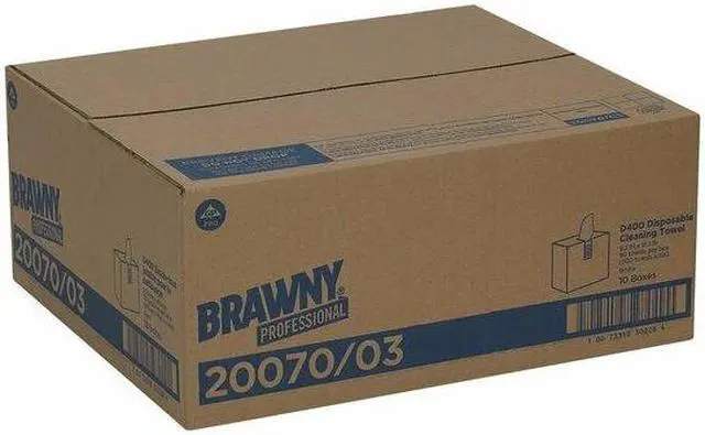 Alt view image 2 of 7 - GEORGIA-PACIFIC 20070/03 Dry Wipe, Brawny Pro, Dispenser Box, Double Recreped