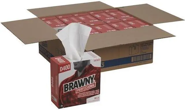 Alt view image 5 of 7 - GEORGIA-PACIFIC 20070/03 Dry Wipe, Brawny Pro, Dispenser Box, Double Recreped