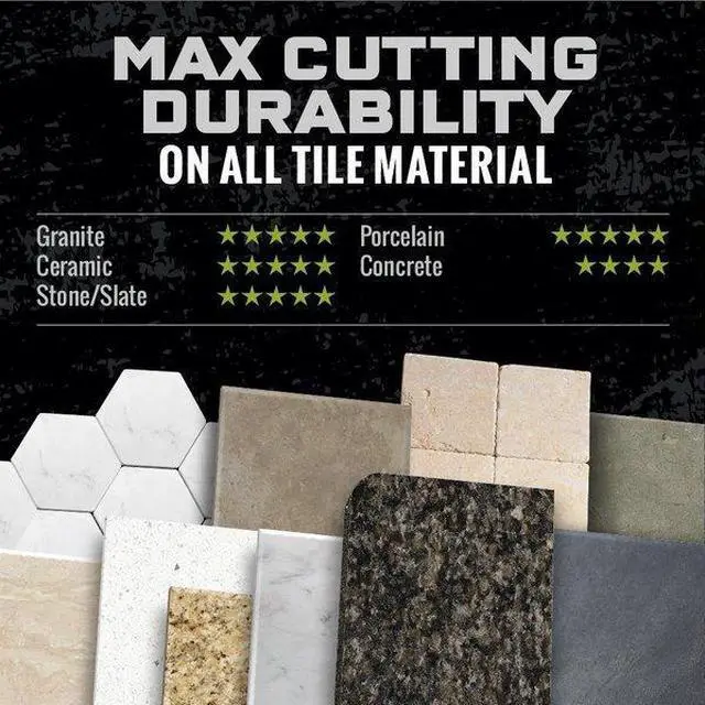 Alt view image 5 of 6 - DEVOUR NT70CTDW 7" Tile PREMIUM Tile Continuous Rim Blade