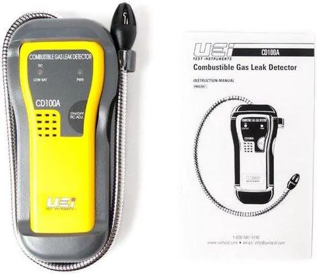 Alt view image 10 of 10 - UEI TEST INSTRUMENTS CD100A Combustible Gas Leak Detector