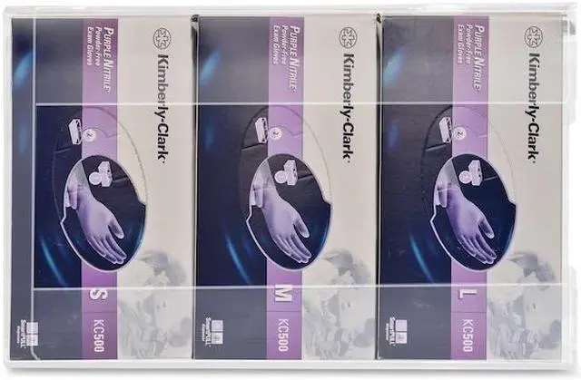 Alt view image 19 of 20 - Kantek KTKAH110 Glove Box Holder- Single- 11in.x3-.50in.x4-.75in.- Clear