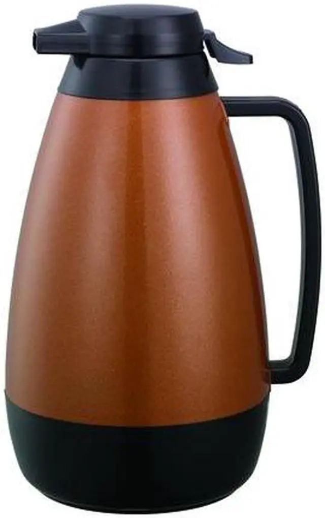 Main image of SERVICE IDEAS PB421CB Thermo-Serv Push Button Server, 2L, Plastic, Copper
