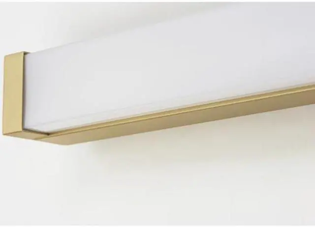 Alt view image 2 of 3 - MAXIM 52008GLD Spec Vanity 1-Light 48" Wide Gold Vanity Light