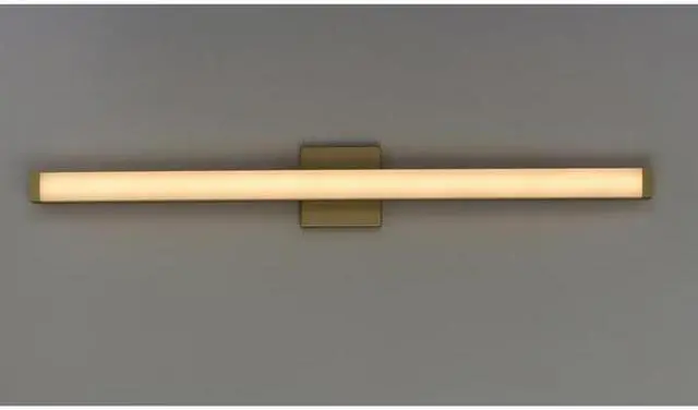 Alt view image 3 of 3 - MAXIM 52008GLD Spec Vanity 1-Light 48" Wide Gold Vanity Light