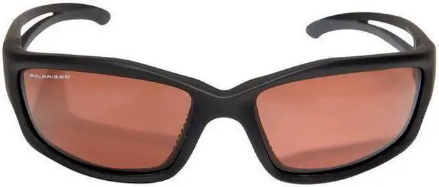 Alt view image 2 of 5 - EDGE EYEWEAR TSK215 Kazbek, Safety Glasses, Anti-Scratch, Amber Mirror Lens,