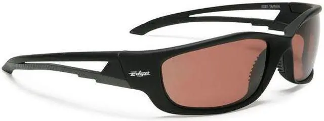Alt view image 5 of 5 - EDGE EYEWEAR TSK215 Kazbek, Safety Glasses, Anti-Scratch, Amber Mirror Lens,