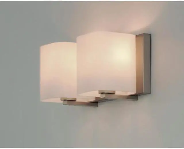 Alt view image 3 of 3 - MAXIM 11252SWSN Wrap 2-Light 12.5" Wide Satin Nickel Vanity Light