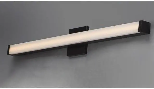 Alt view image 3 of 3 - MAXIM 52004BZ Spec Vanity 1-Light 30" Wide Bronze Vanity Light