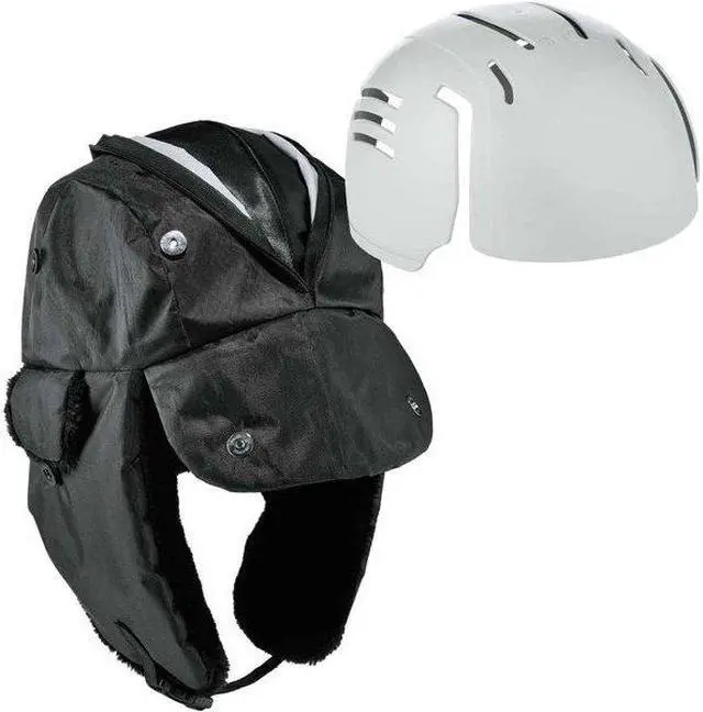 Alt view image 2 of 2 - ERGODYNE 6802ZI Trapper Hat,Over the Head,L/XL,Black