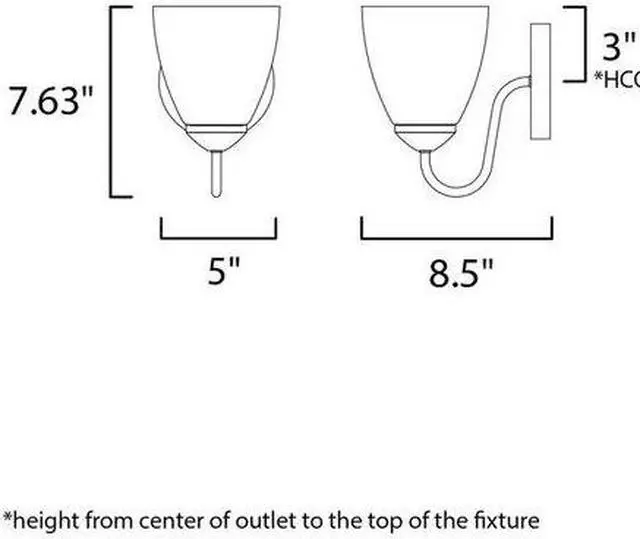Alt view image 5 of 5 - MAXIM LIGHTING 11381FTSN Axis 1-Light Strip Bath Vanity
