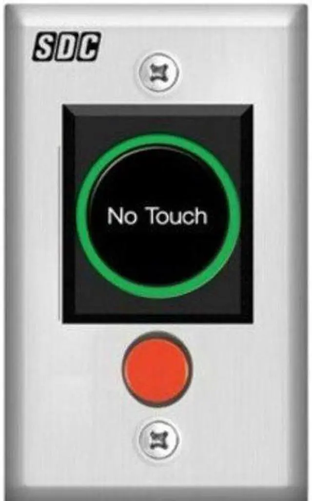 Alt view image 2 of 2 - SECURITY DOOR CONTROLS 474MU No Touch Exit Touchplate