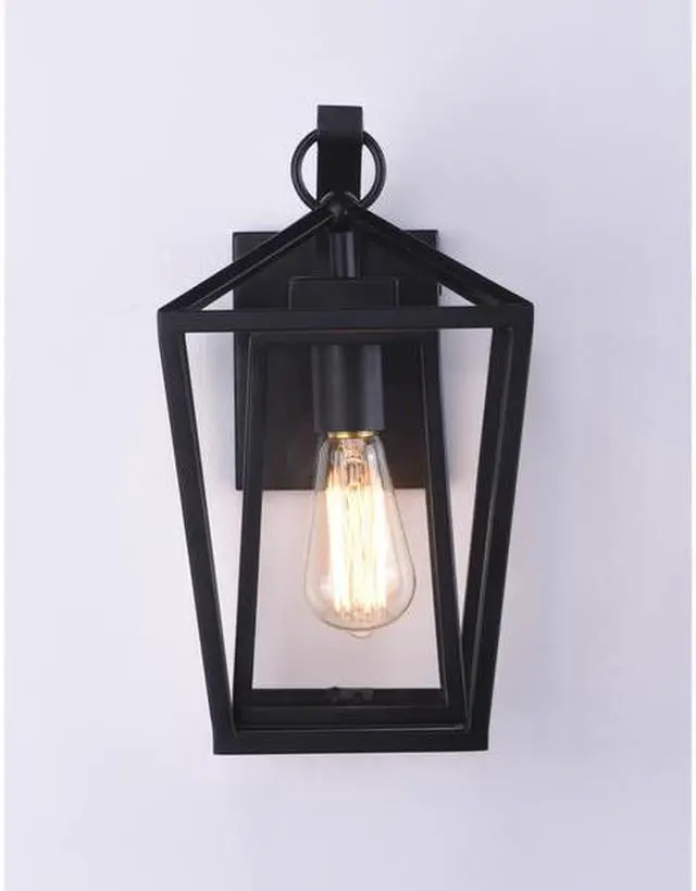 Alt view image 4 of 4 - MAXIM LIGHTING 3174CLBK Artisan 1-Light 8" Wide Black Outdoor Wall Sconce