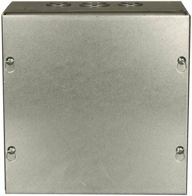 Alt view image 3 of 3 - WIEGMANN SC080804G Captive Screws Electrical Enclosures, 8 in H, 4 in D, 8 in