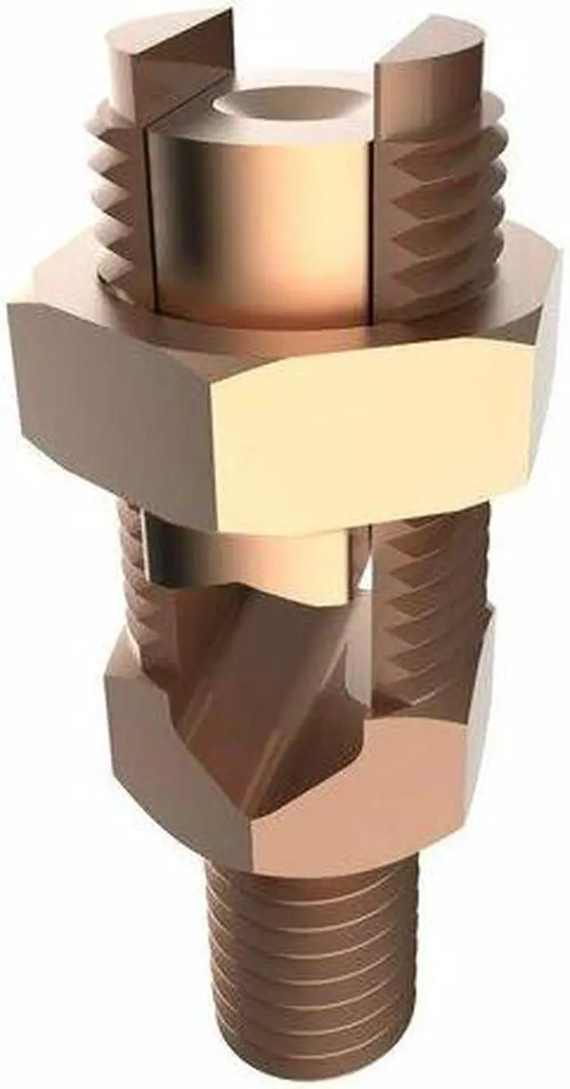 Alt view image 3 of 7 - BURNDY K2C23 Copper Cable to Post/Flat,10 sol