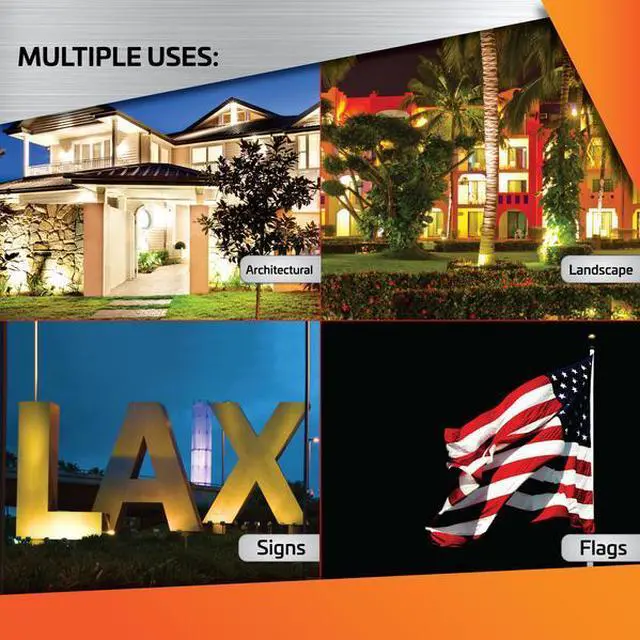 Alt view image 5 of 5 - NEWHOUSE LIGHTING V5BLF12BRZ Outdoor Weatherproof 12W LED Landscape Bullet