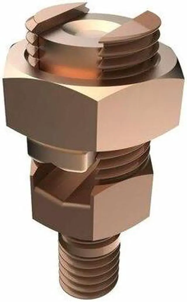 Alt view image 3 of 3 - BURNDY KC26 Copper Cable to Post/Flat,2 sol