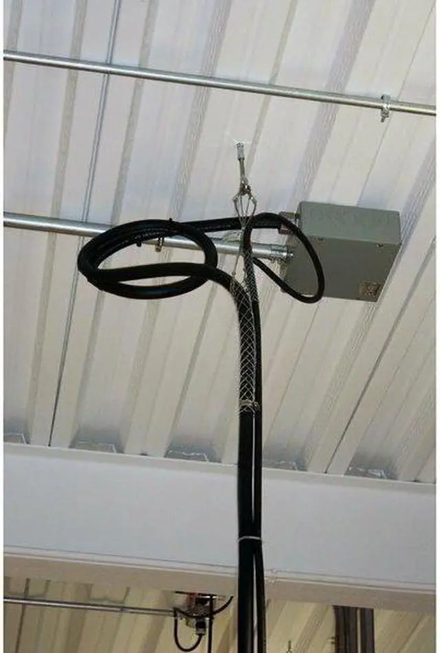 Alt view image 3 of 3 - HUBBELL WIRING DEVICE-KELLEMS 02201022 Cable Support Grip,Single,23 in. Mesh