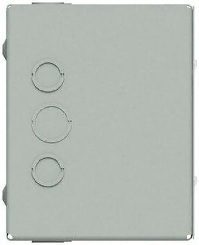 Alt view image 3 of 3 - WIEGMANN SC101006 Captive Screws Electrical Enclosures, 10 in H, 6 in D, 10 in