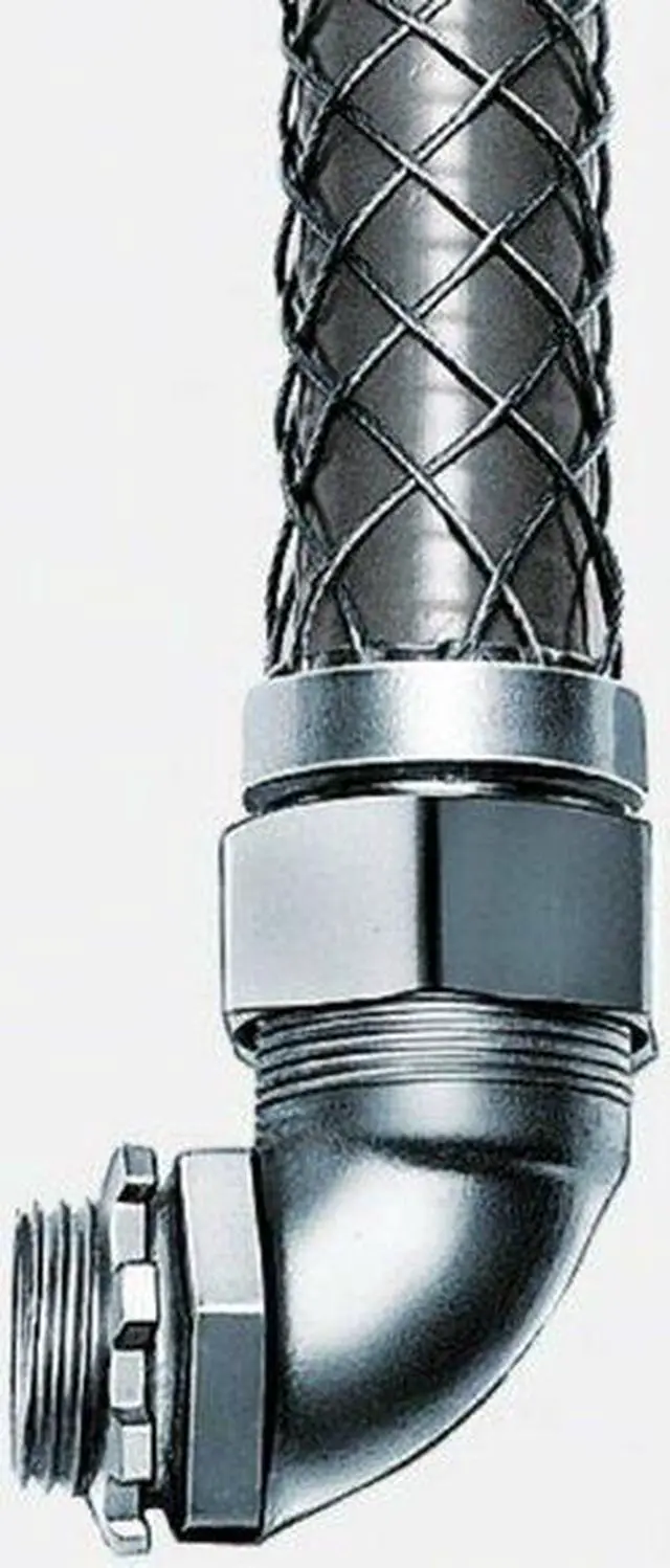 Alt view image 3 of 3 - HUBBELL WIRING DEVICE-KELLEMS 074-09-3543 Liquid Tight Grip,90 Deg,3/4 In.