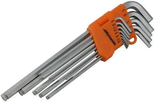 Alt view image 7 of 7 - DYNAMIC D043211 Tools 13 Piece SAE Extra Long Hex Key Set, .05" - 3/8"